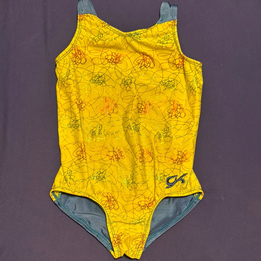 GK Elite Yellow Leotard